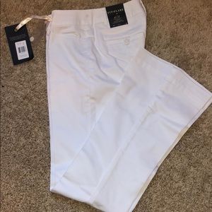 The Limited White Flare Jeans
